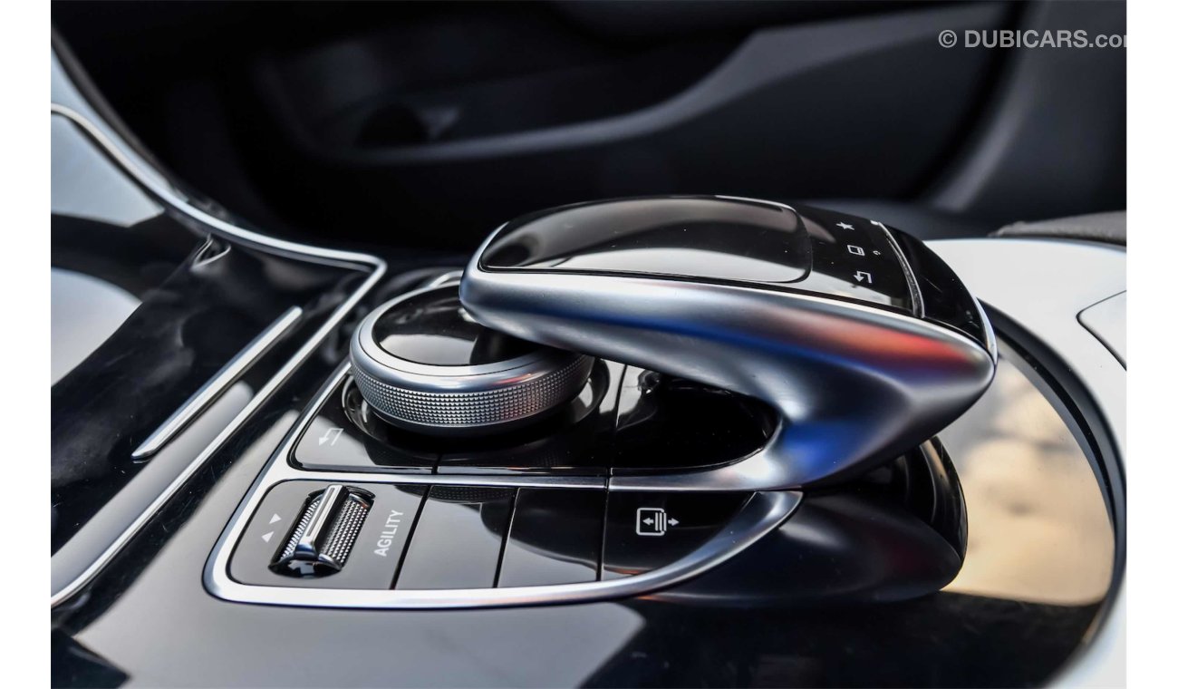 Mercedes-Benz C200 Agency Warranty! Low Mileage!  GCC - AED 2,232 per month - 0% Downpayment