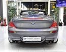 BMW M6 EXCELLENT DEAL for our BMW M6 Convertible ( 2008 Model ) in Gray Color American Specs