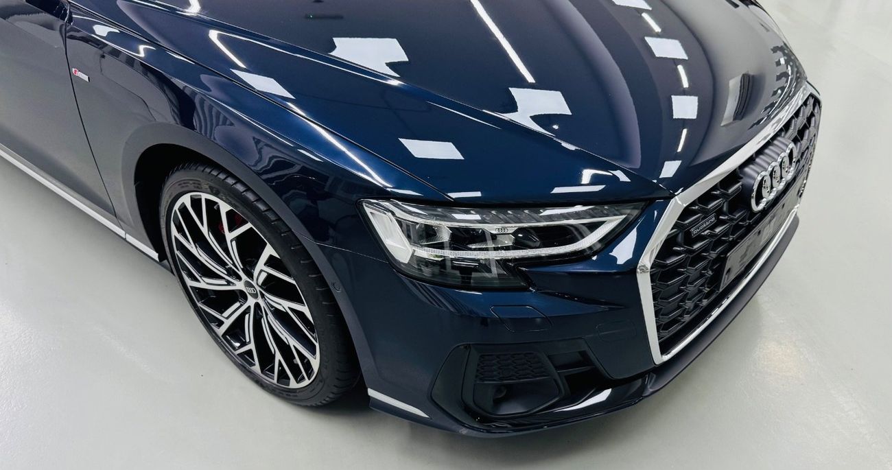 Audi A8 L 55 TFSI quattro S-Line GCC .. Warranty .. Service .. S line .. V6 .. Perfect Condition