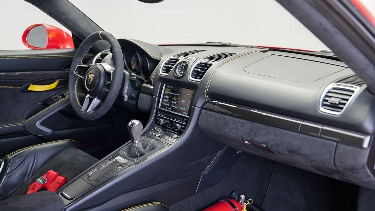 Porsche Cayman Cayman GT4 | AED 21,724 PM | Up to 3 Years Warranty Unlimited | GCC