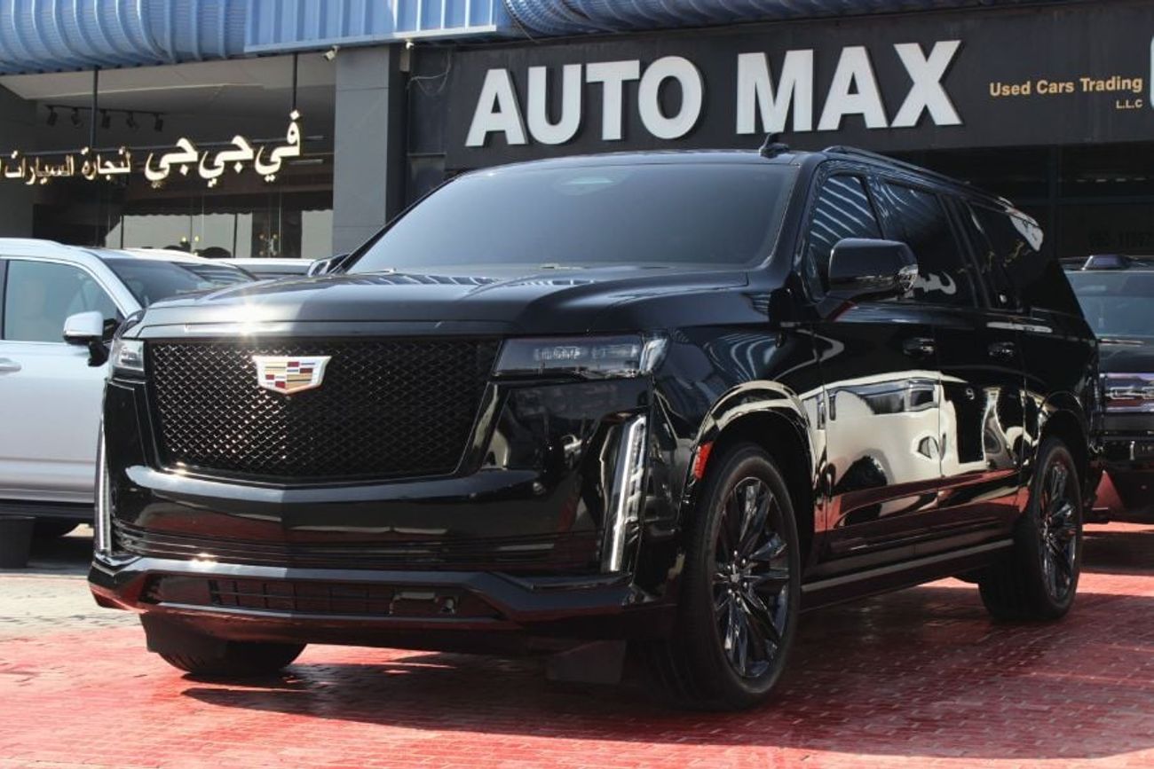 كاديلاك إسكالاد 600 Black Edition XL, GCC Under Warranty&Service Contract from Local Dealer