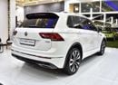 فولكس واجن تيجوان EXCELLENT DEAL for our Volkswagen Tiguan R-Line 4Motion ( 2019 Model ) in White Color GCC Specs