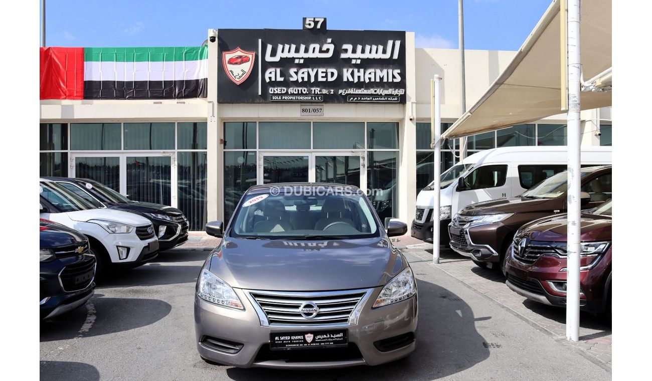 Nissan Sentra SV ACCIDENTS FREE - GCC - PERFECT CONDITION INSIDE OUT - ENGINE 1600 CC -