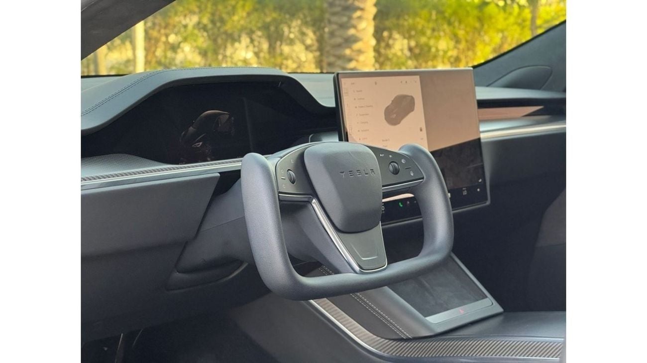 Tesla Model S TESLA MODEL S PLAID MODEL 2023 KILOMETERS 8000 GCC Specs NO ACCIDENT NO PAINT UNDER WARRANTY