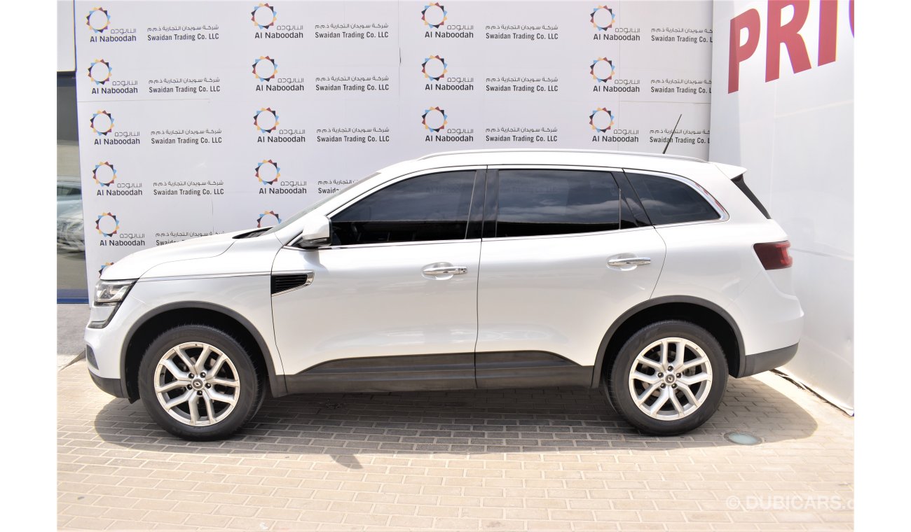 رينو كوليوس 2.5L SE 4WD 2019 GCC DEALER WARRANTY