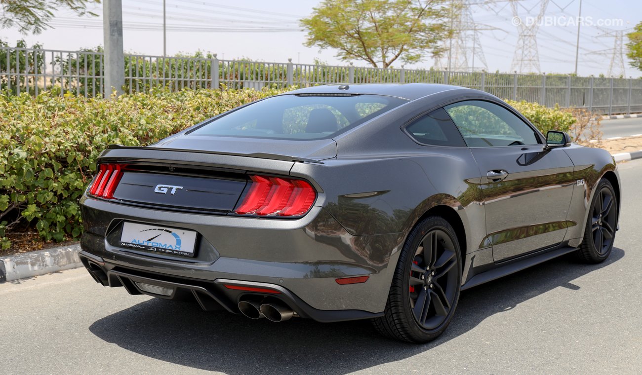 Ford Mustang GT Premium, 5.0 V8 GCC, 0km w/ 3Yrs or 100K km WTY + 60K km SERV @ Al Tayer