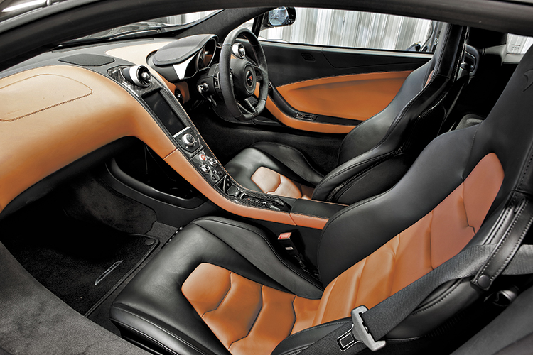 McLaren MP4 12C interior - Seats