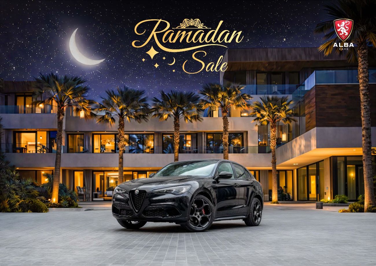 ألفا روميو ستيلفيو Q4 VELOCE | 3,232 P.M | 0% Downpayment | VELOCE Q4 ALFA WARRANTY! | AMAZING CONDITION! | Ramadan Off