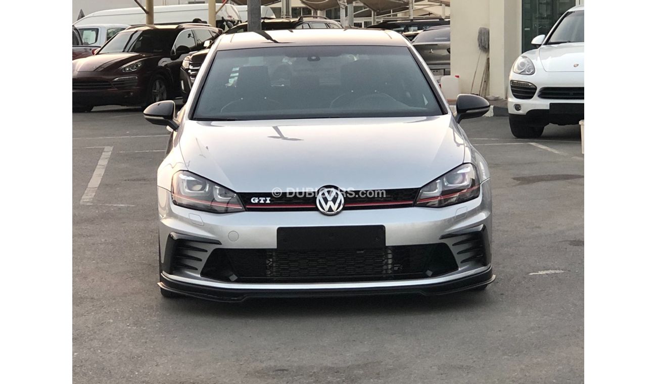 Volkswagen Golf GTI club sport model 2016 GCC car prefect condition full option