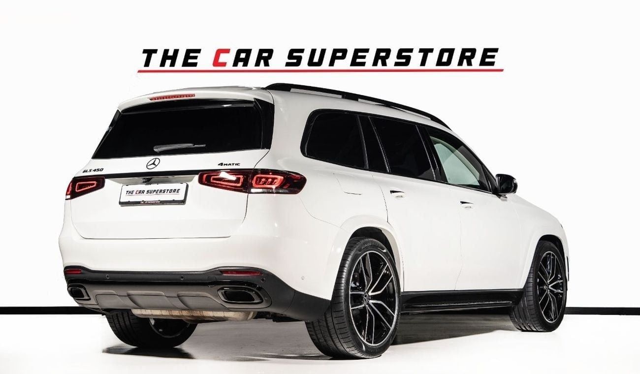 Mercedes-Benz GLS 450 2020-MERCEDES BENZ GLS 450 4matic AMG Line 7 Seater-GCC-SERVICE CONTRACT-AGENCY WARRANTY TILL 1/2027