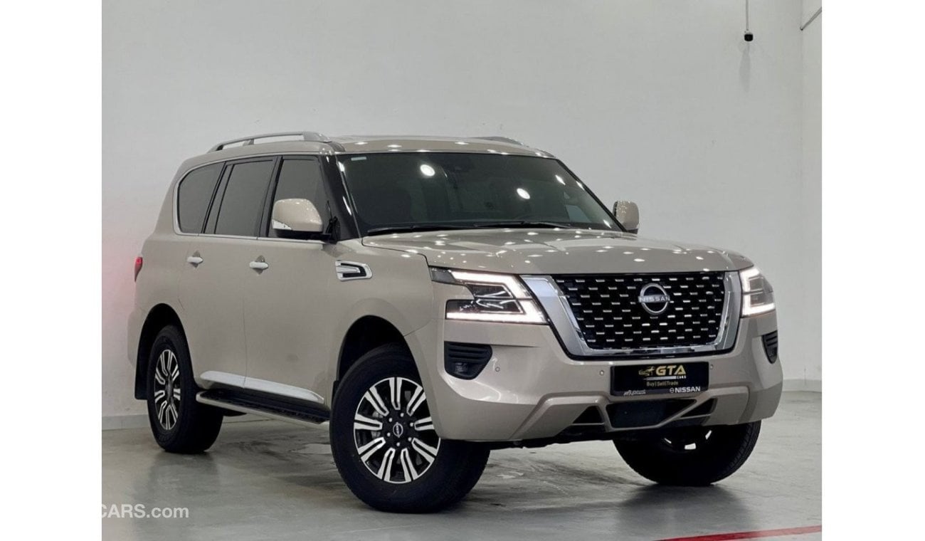 نيسان باترول LE تيتانيوم 2022 Nissan Patrol Titanium 70th Anniversary, Nissan Warranty 2027, Nissan Service Contr