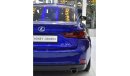 Lexus IS350 EXCELLENT DEAL for our Lexus IS350 F-Sport ( 2016 Model ) in Blue Color GCC Specs