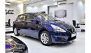 Nissan Tiida EXCELLENT DEAL for our Nissan Tiida ( 2016 Model ) in Blue Color GCC Specs