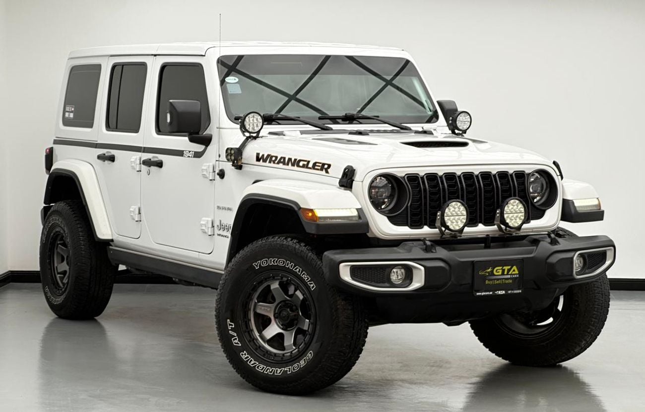 Jeep Wrangler Unlimited 2023 Jeep Wrangler Unlimited Sahara, 1 Year Unlimited Km Warranty, Excellent Condition, GCC