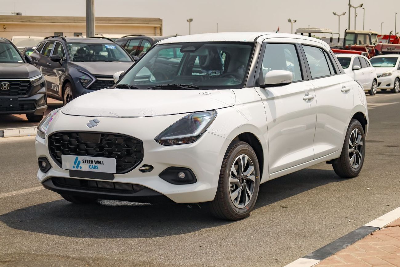 سوزوكي سويفت 2026 GLX 1.2L Smart Hybrid | CVT | | 6 Airbags | LED DRL | Paddle Shifters | 9” Display | BEST PRICE