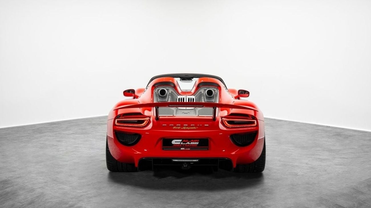 Porsche 918 Spyder - 2015 - Euro Specs