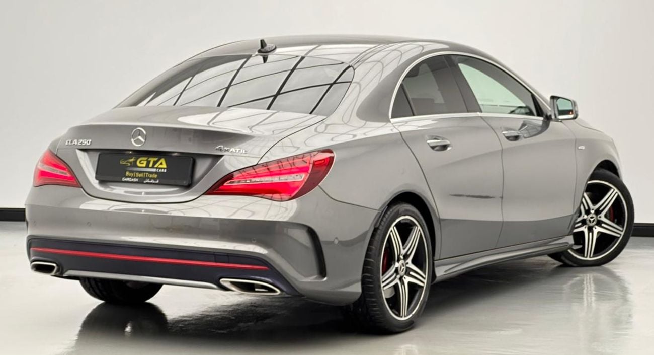 Mercedes Benz CLA250 2018 Mercedes-Benz CLA 250 4Matic Sport, Full Service History, GCC