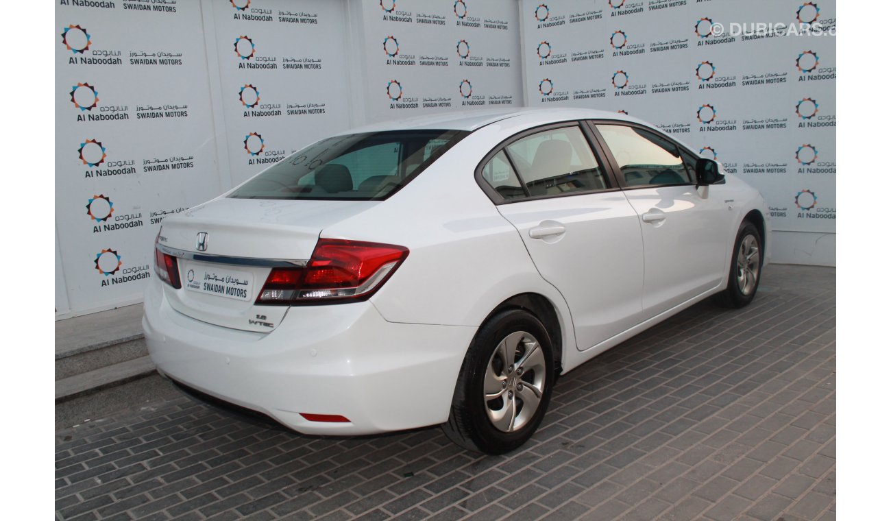 Honda Civic 1.8L 2015 GOOD CONDITION UNDER WARRANTY