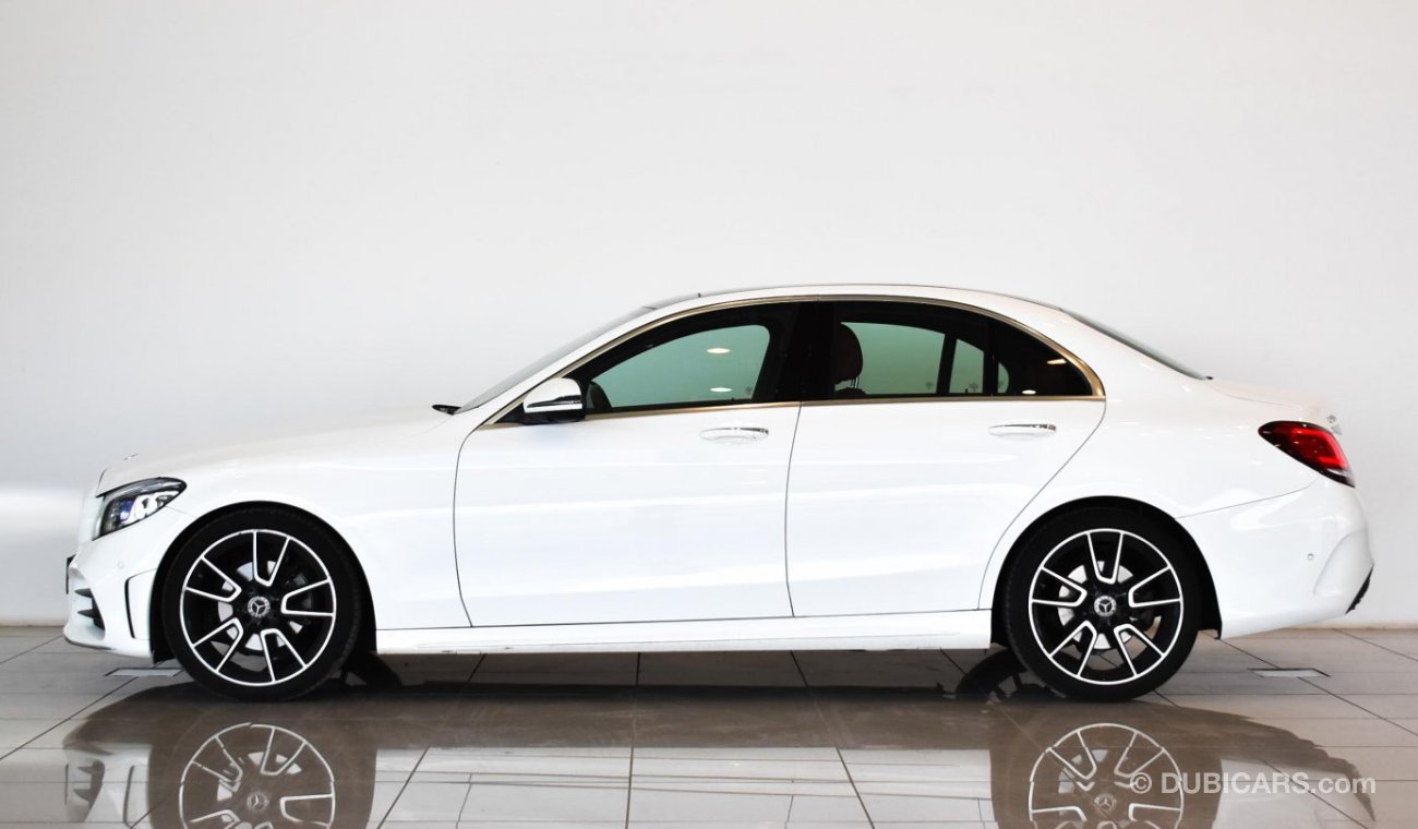 مرسيدس بنز C200 SALOON / Reference: VSB 31632 Certified Pre-Owned with up to 5 YRS SERVICE PACKAGE!!!