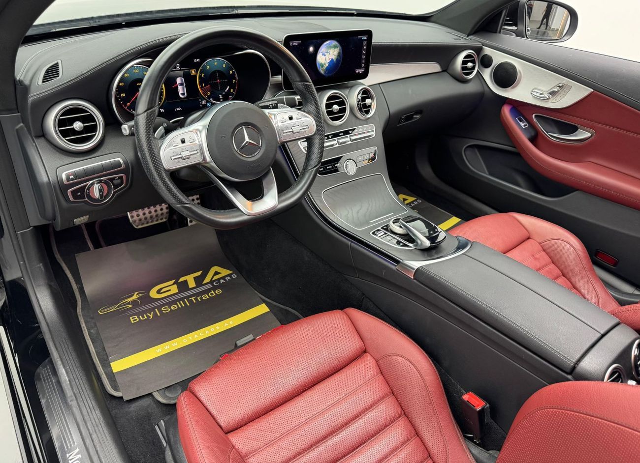 مرسيدس بنز C 200 2021 Mercedes-Benz C200 AMG Coupe, Mercedes Service History, 2026 Mercedes Warranty, GCC