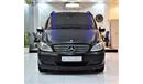 Mercedes-Benz Viano EXCELLENT DEAL for our Mercedes Benz Viano 3.5 X-Clusive 2010 Model!! in Matte Black Color! GCC Spec