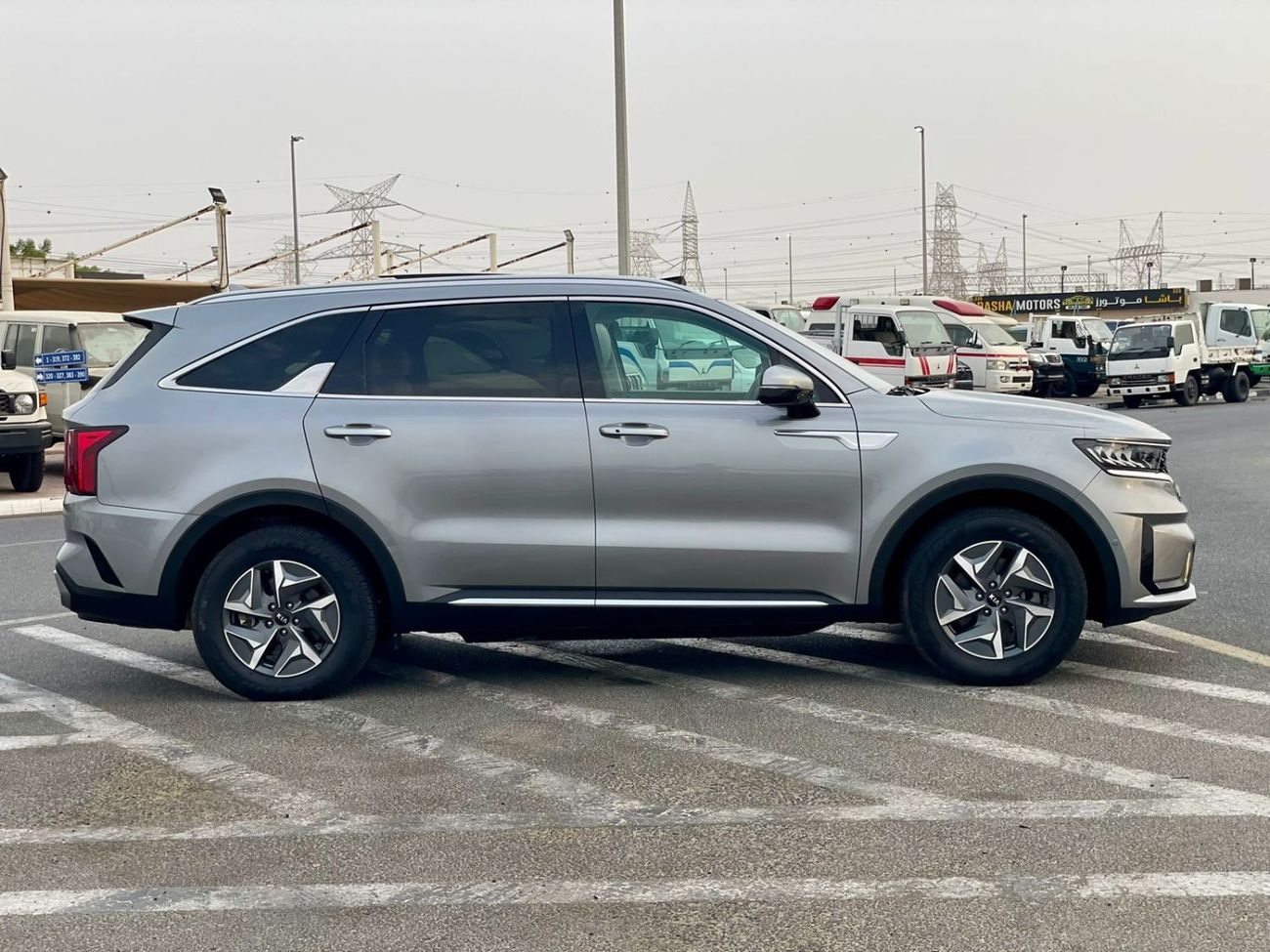 Kia Sorento 2021 Kia Sorento EX 1.6L Turbo V4 Hybrid Fuel Full Optiom Panoramic View - 7 Leather Seats With Rada