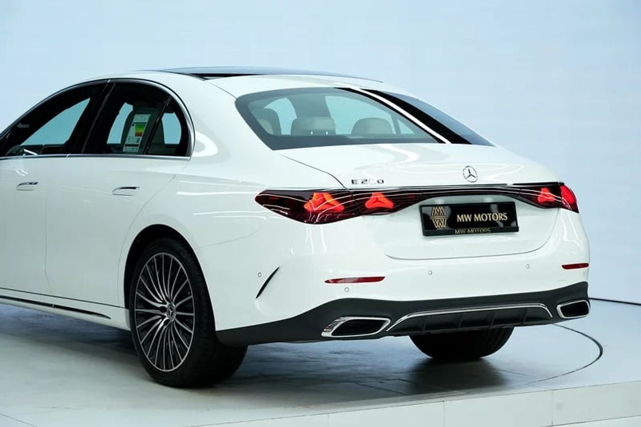 Mercedes-Benz E200 Best | E 200 | GCC 0km | Agency Warranty | AMG Sports Package