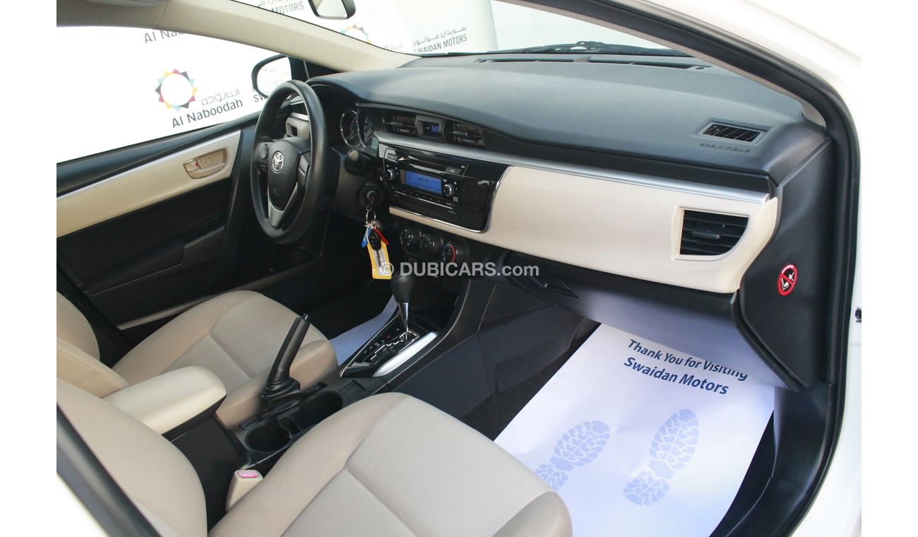 Toyota Corolla 1.6L SE 2014 MODEL WITH WARRANTY