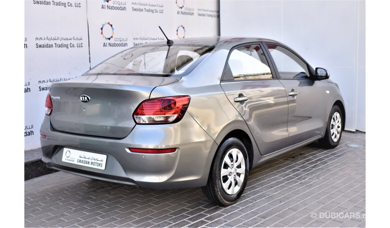 كيا بيجاس AED 880 PM | 1.4L BASE GCC DEALER WARRANTY