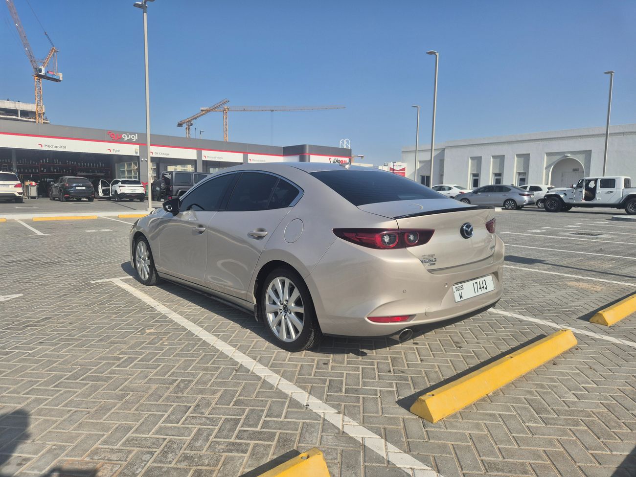 مازدا 3 Premium Plus 2.5T (American specs highest trim full options)