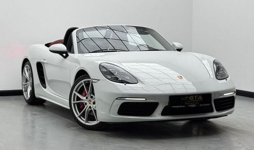 Porsche 718 Boxster S 2.5L A/T 2017 Porsche 718 Boxster S, Porsche Service History, Excellent Condition, GCC