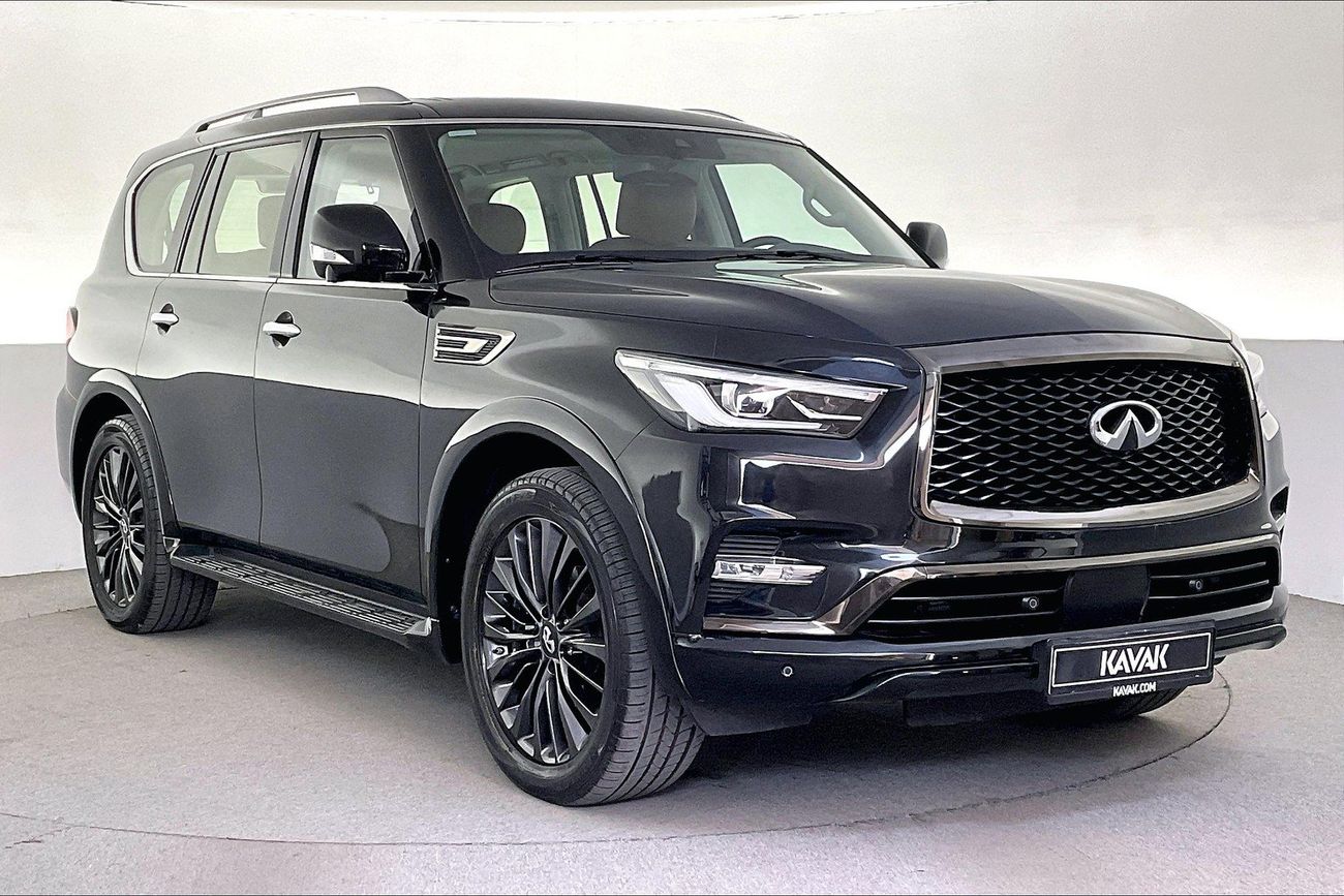 إنفينيتي QX80 Luxe Sensory ProActive - Black Edition | شامل الضمان | 0 ﺪﻔﻋﺓ ﺃﻮﻟﻯ