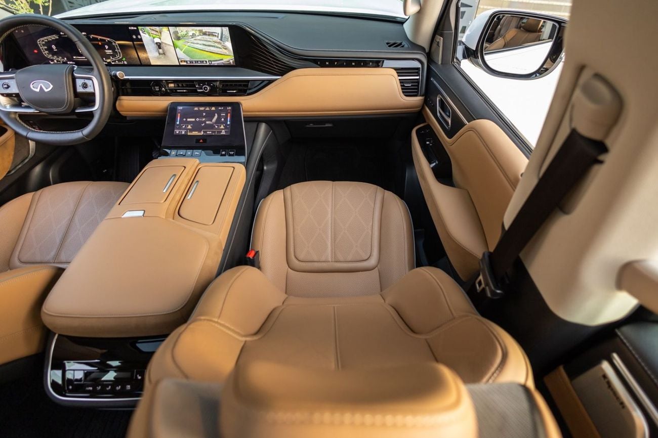 Infiniti QX80 SENSORY CAPTAIN CHAIRS Infiniti QX80 Sensory 2025 GCC | Agency Warranty