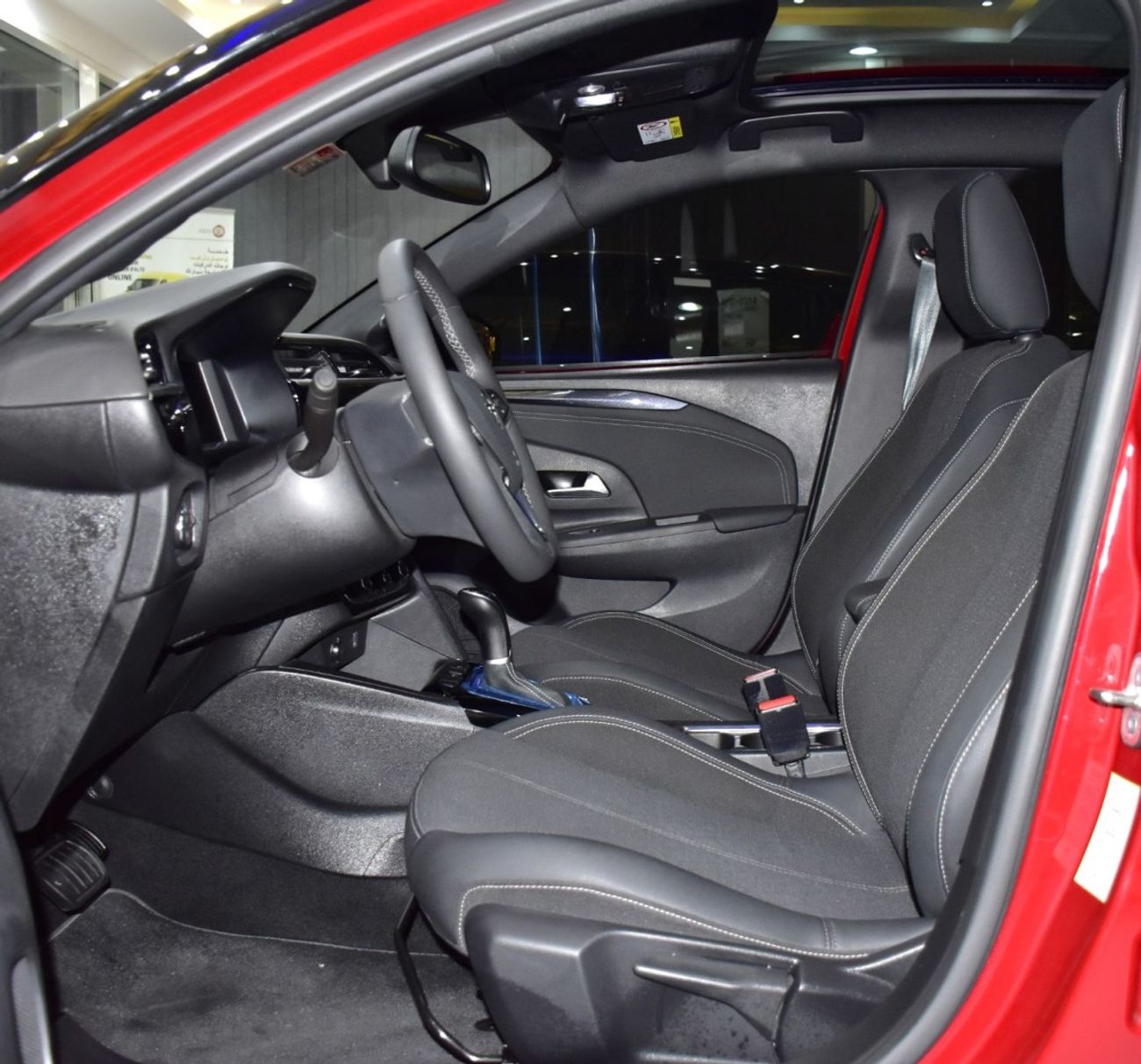 Opel Corsa EXCELLENT DEAL for our Opel Corsa 1.2L ( 2023 Model ) in Red Color GCC Specs