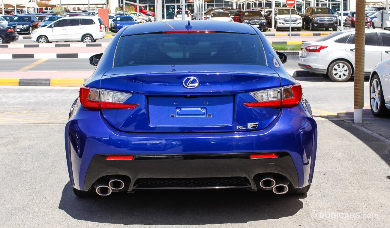 Lexus RC F One year free comprehensive warranty in all brands.