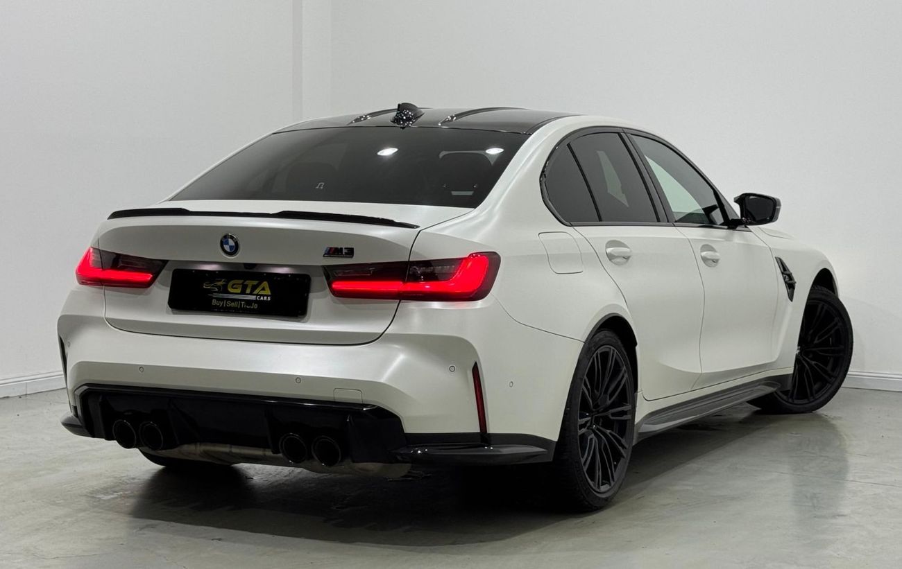 BMW M3 Competition 3.0L 2022 BMW M3 Competition, Warranty, Full BMW Service History, Very Low Kms