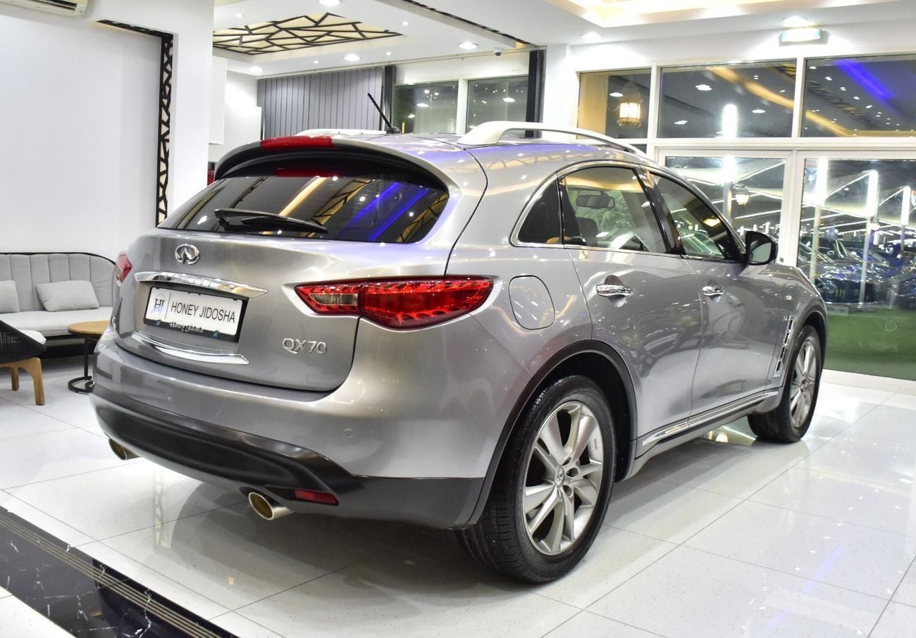 إنفينيتي QX70 LUXURY EXCELLENT DEAL for our Infiniti QX70 ( 2020 Model ) in Silver Color GCC Specs
