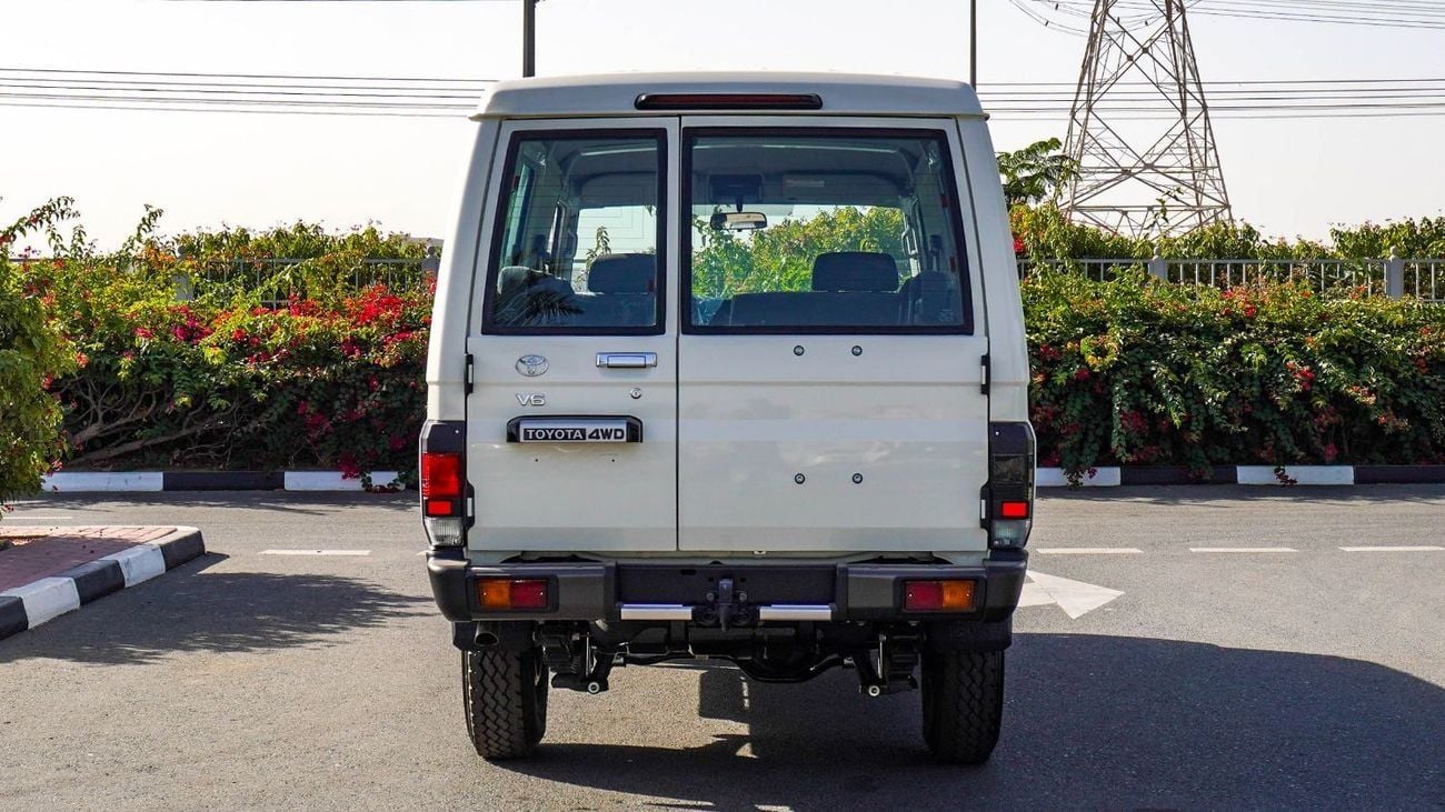 Toyota Land Cruiser 70 LC 78 HARDTOP 4.0L MT ECTAGR021 - 2026 Toyota LC78 3 Doors Hardtop - 4.0L Petrol Manual White