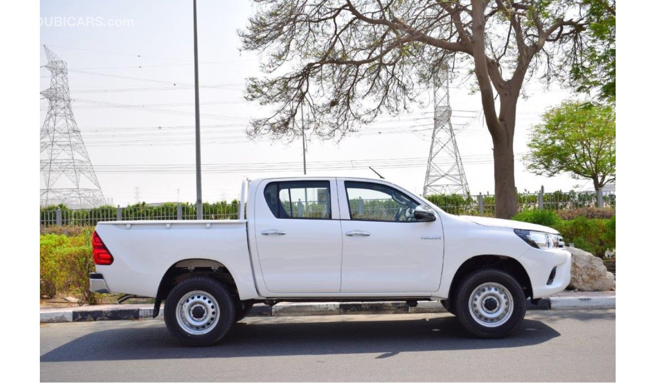 تويوتا هيلوكس Double Cab  Pickup DLX 2.4L Diesel 4WD Manual Transmission