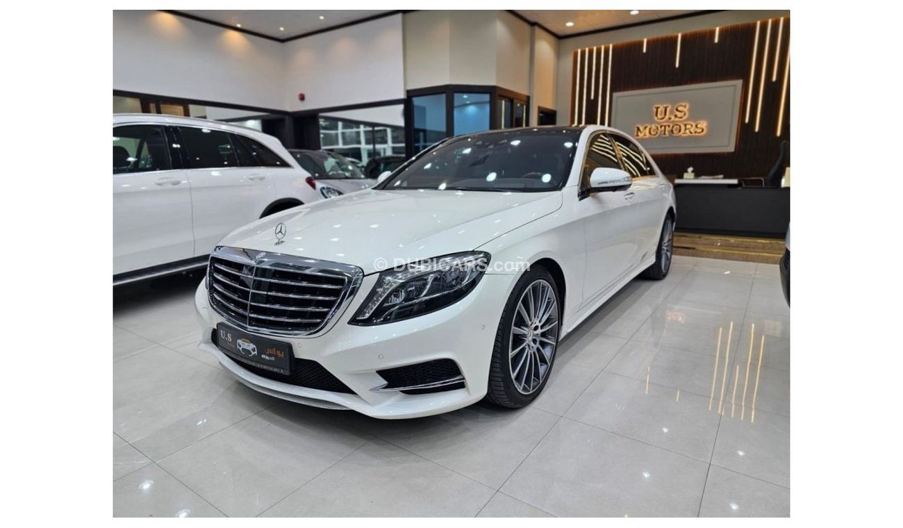 مرسيدس بنز S 400 MERCEDES S400 AMG GCC 2016 FULLY LOADED SINGLE OWNER WITH FULL AGENCY SERVICE IN VERY MINT CONDITION