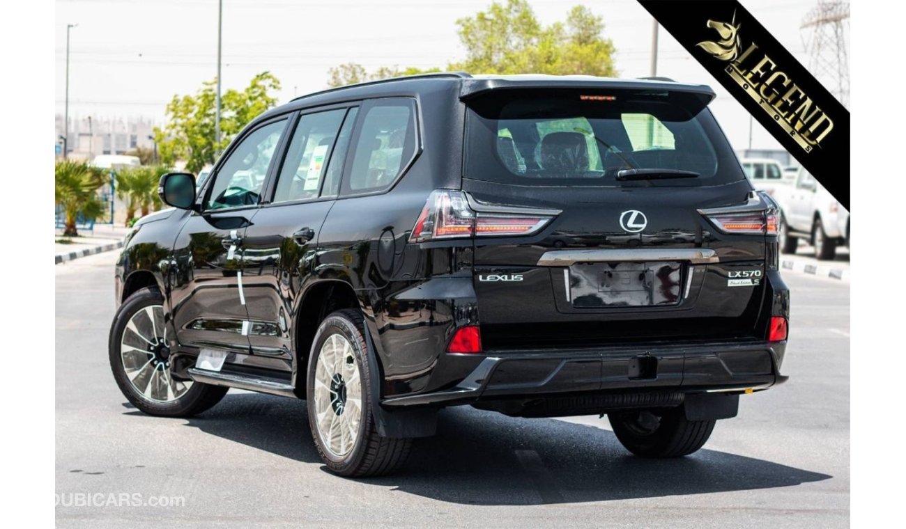 لكزس LX 570 2021 Lexus LX570 5.7L V8 Black Edition | Export Outside GCC