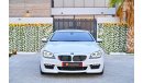 BMW 650i | 2,114 P.M (4 years) | 0% Downpayment | Full Option | Exceptional Condition