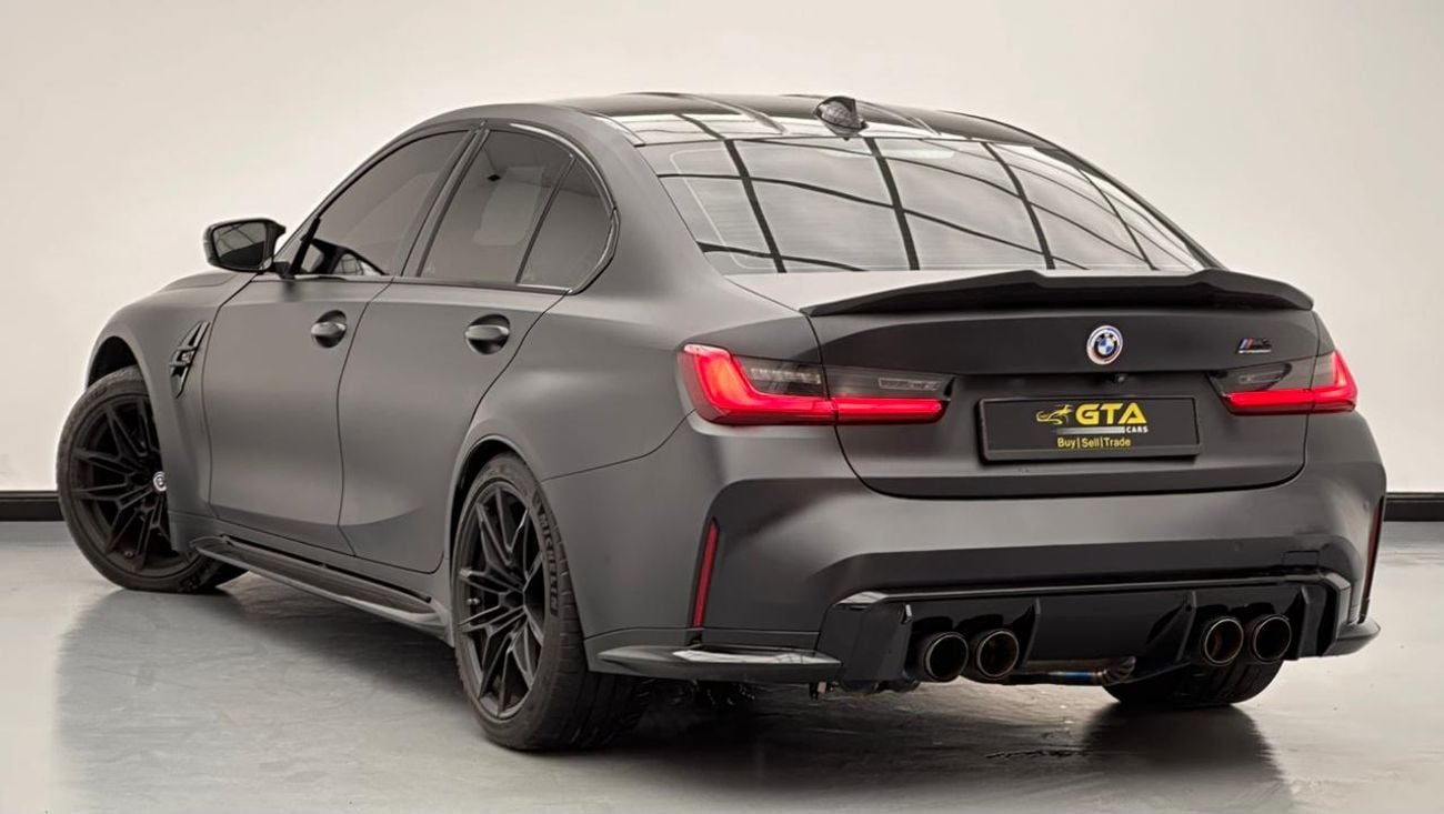 BMW M3 Competition 3.0L 2021 BMW M3 Competition, 1 Year Warranty Unlimited Km, 09/2027 GTA Service Contract
