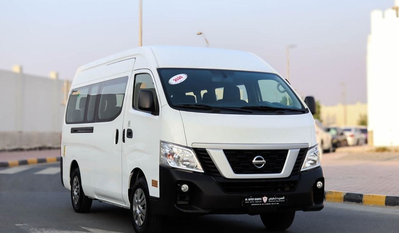 Nissan Urvan Microbus 2.5L A/T Petrol Nissan Urvan 2020 GCC accident free in excellent condition 1708 P.M