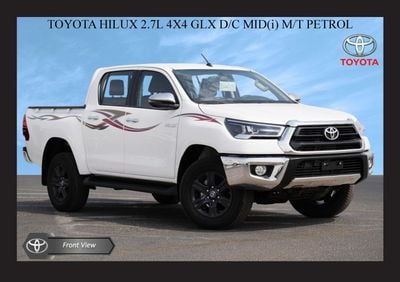 تويوتا هيلوكس GLX TOYOTA HILUX 2.7L 4X4 GLX D/C MID(i) M/T PTR