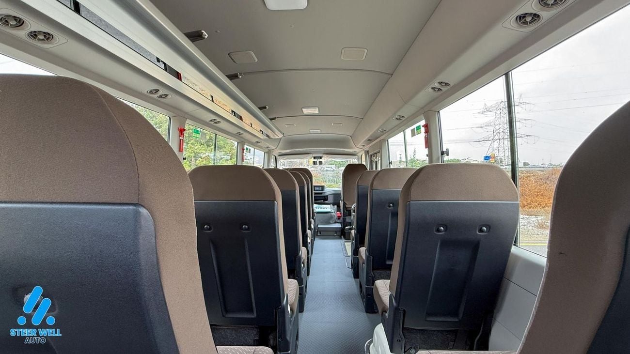 Toyota Coaster 23-Seater Bus | 4.0L Diesel | RWD | GCC Specs | Full Option | White | BEST PRICE