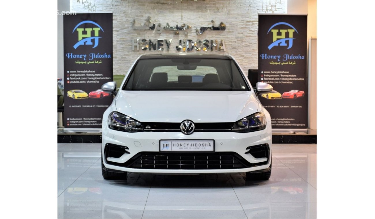 Volkswagen Golf Plus EXCELLENT DEAL for our Volkswagen Golf R 2018 Model!! in White Color! GCC Specs  ORIGINAL PAINT ( صب