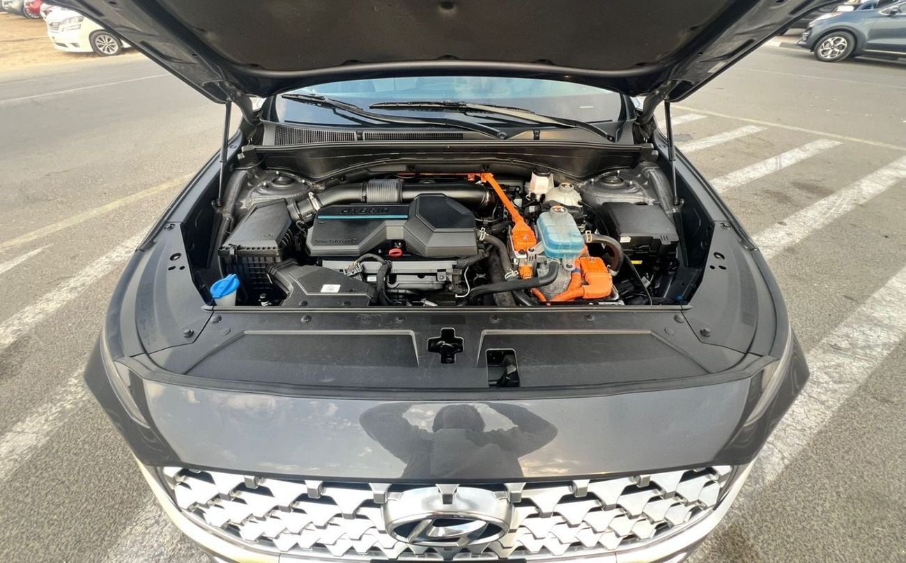 هيونداي سانتا في PREMIUM 2021 Hyundai Santafe FE Hybrid 1.6L V4 - AWD 4x4 -Push Strad - Auto Trunk - Leather Seat - Rear Came