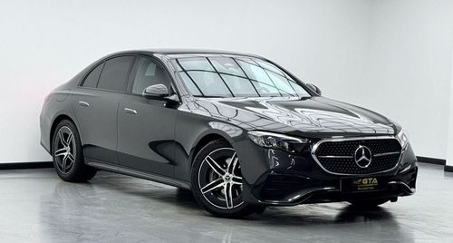 Mercedes-Benz E200 2.0L 2024 Mercedes Benz E200 AMG Night Package, 2025 Mercedes Warranty, Full Service History, Low Km