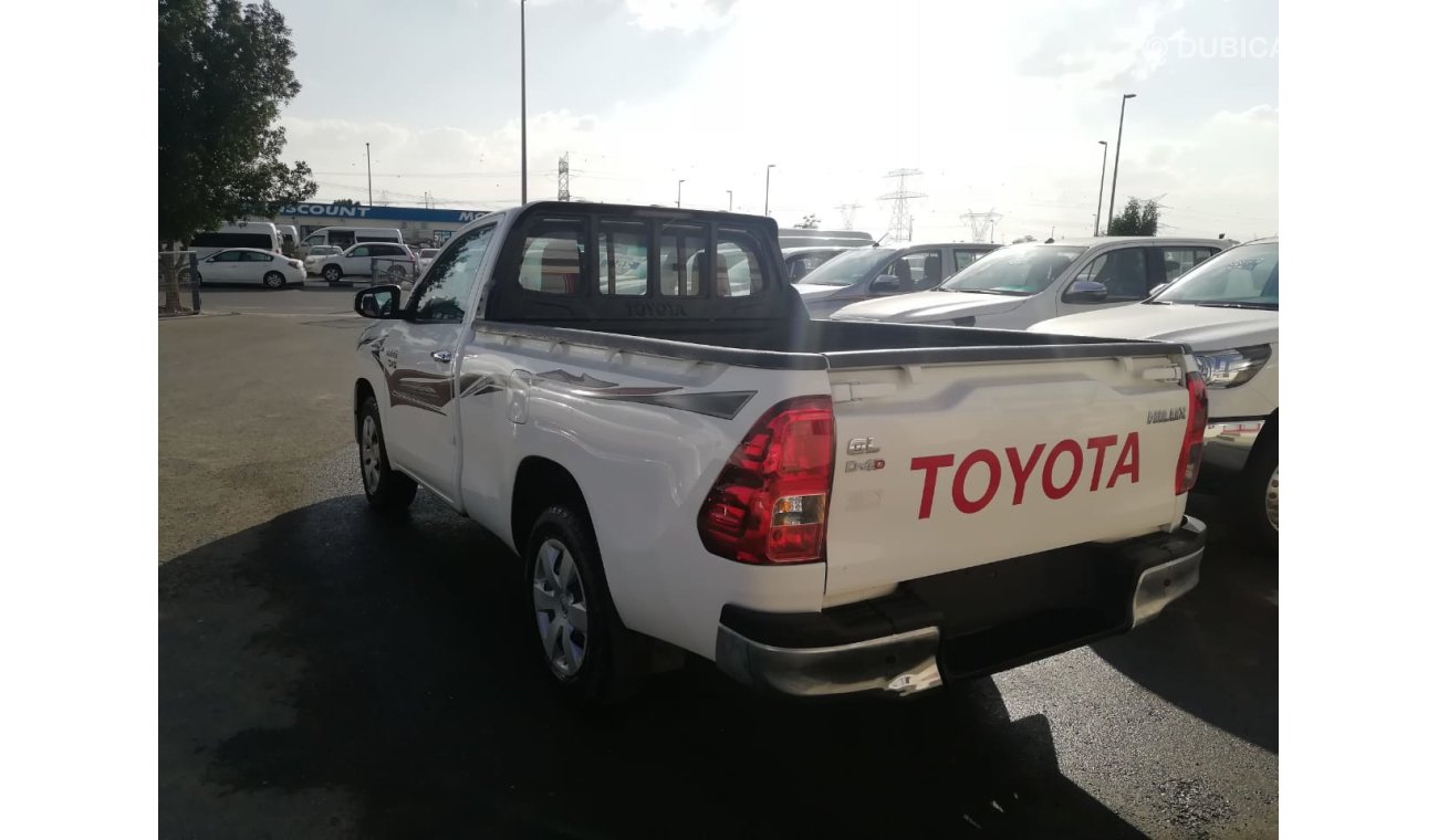 Toyota Hilux 2.4L Diesel 4X2 single cabin Mid Options